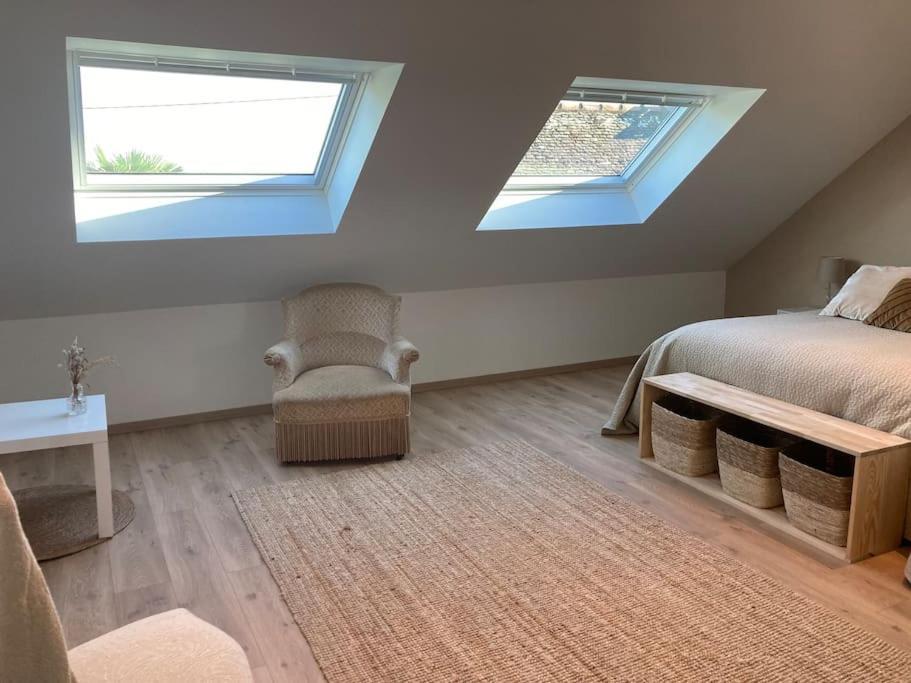 Le Gite Marie-Galante : Belle Maison D'Hotes Avec Acces Piscine En Ete Lanmeur Ngoại thất bức ảnh